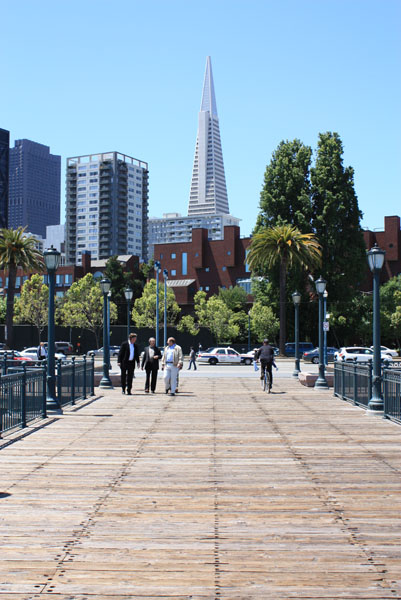 Transamerica Pyramid from Pier 7