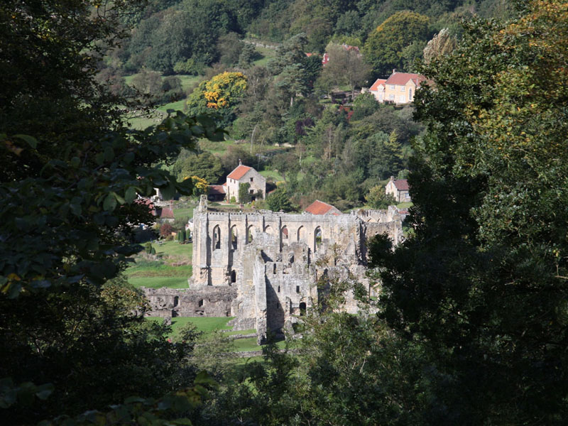 Rievaulx Abbey from Rievaulx Terrace