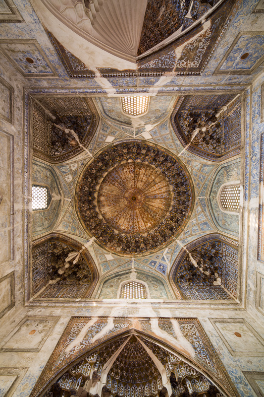 Mosque ceiling  Uzbekistan