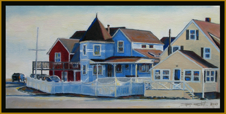 Brant Rock Cottages - by Dana Malcolm
