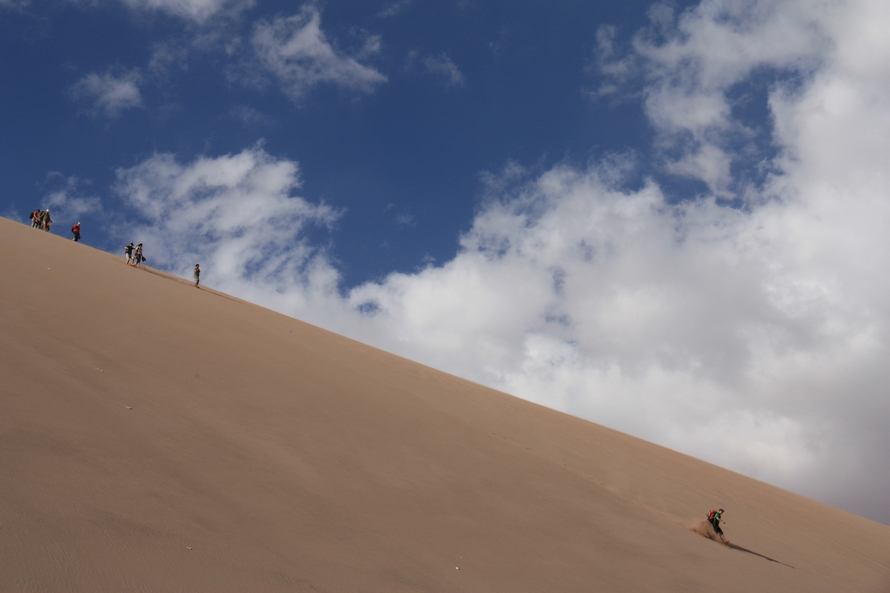 Dunes in Valle de la Muerte