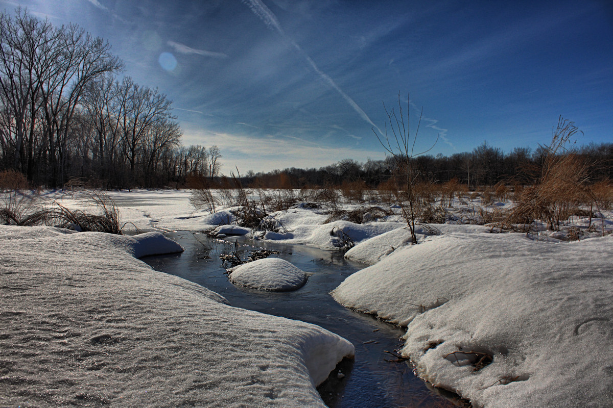 Winter Landscape in HDR<BR>March 3, 2011