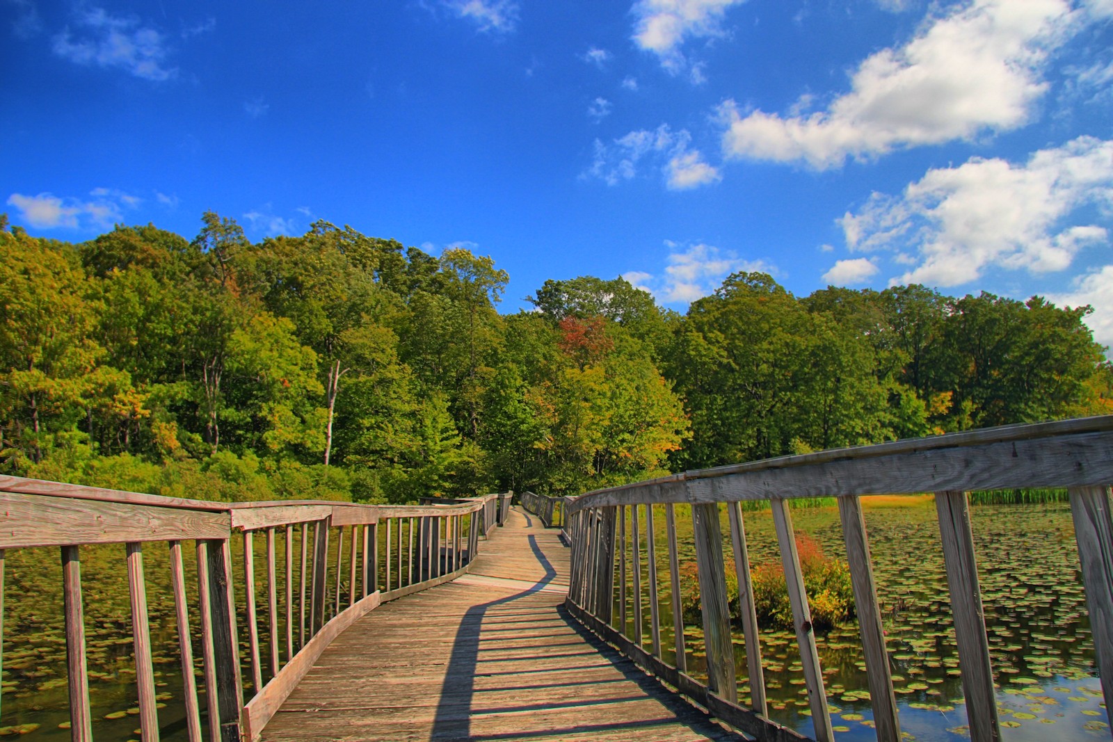 Crooked Bridge in HDR<BR>September 21, 2012