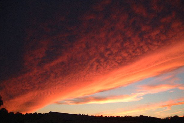 Fall Sky Early Evening, Dumfries, VA