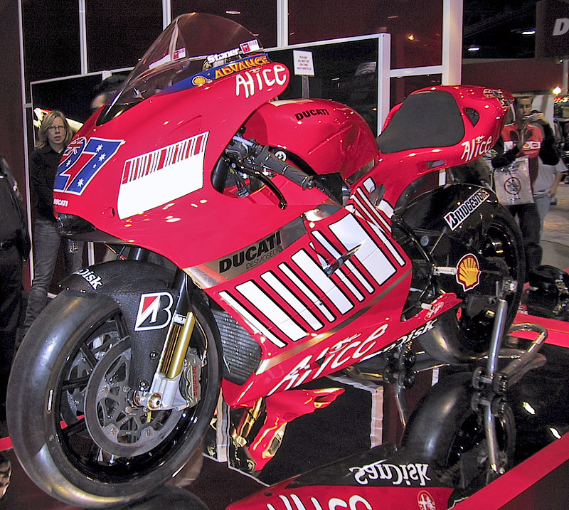 Casey Stoner's 2007 Motogp Ducati