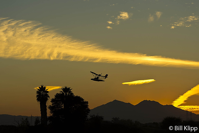Ultralight at Sunset   1 --- 2013 Town of Discovery Bay Calendar winner