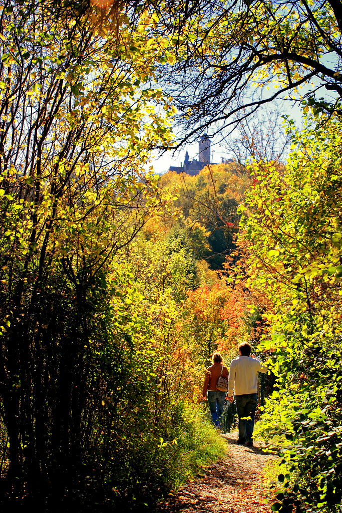 Walking in sunshine...