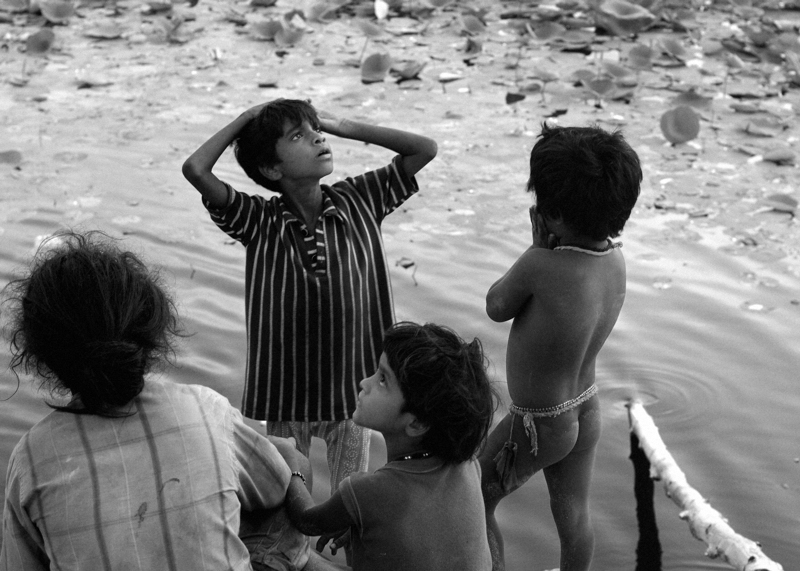 Before the bath - Mamallapuram.