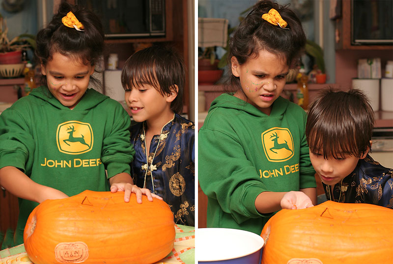 Pumpkin Fun....... Yuck