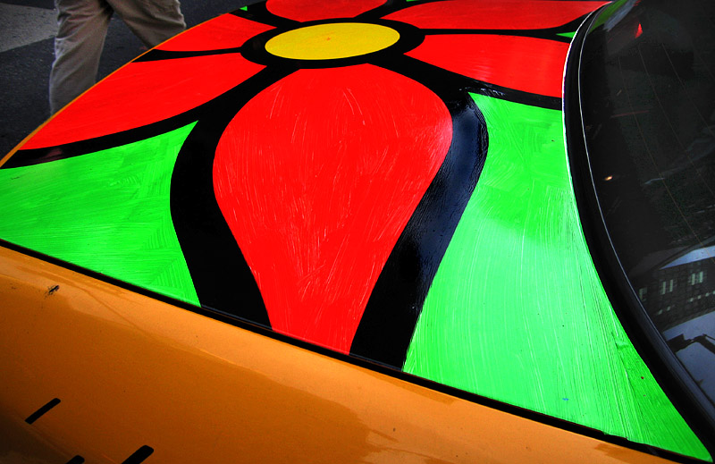 Colorful New Taxi
