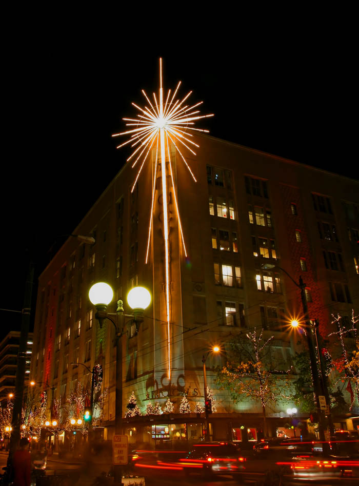 Big Box with a Star on the Corner