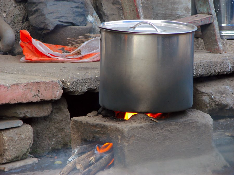Brick Stove