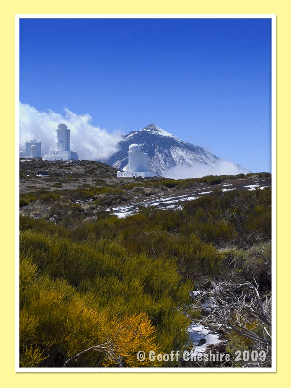 Teide and the observatory