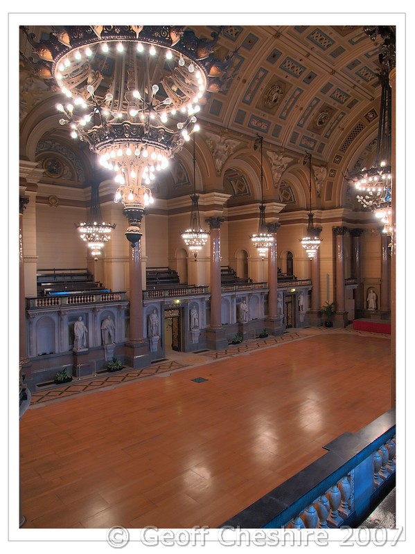 The main hall