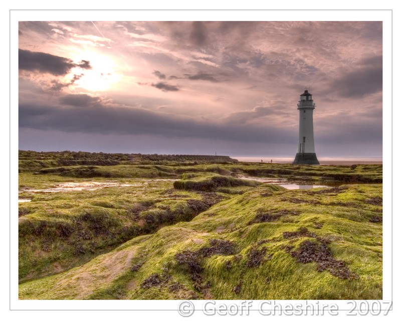 New Brighton Lighthouse, Wirral (HDR)