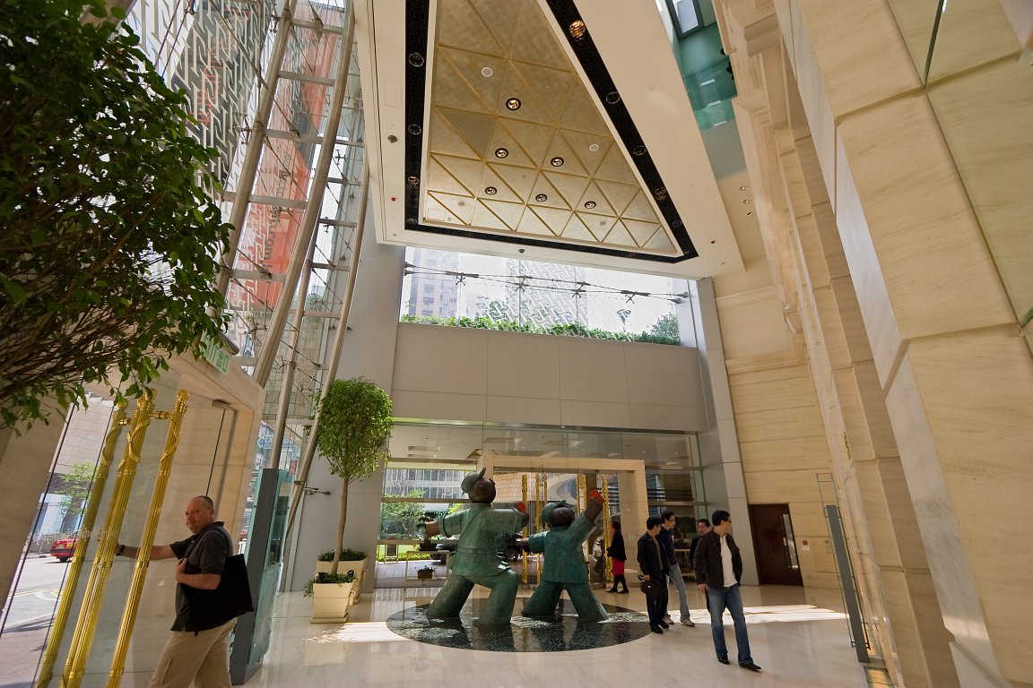 Langham Place Hotel Entrance