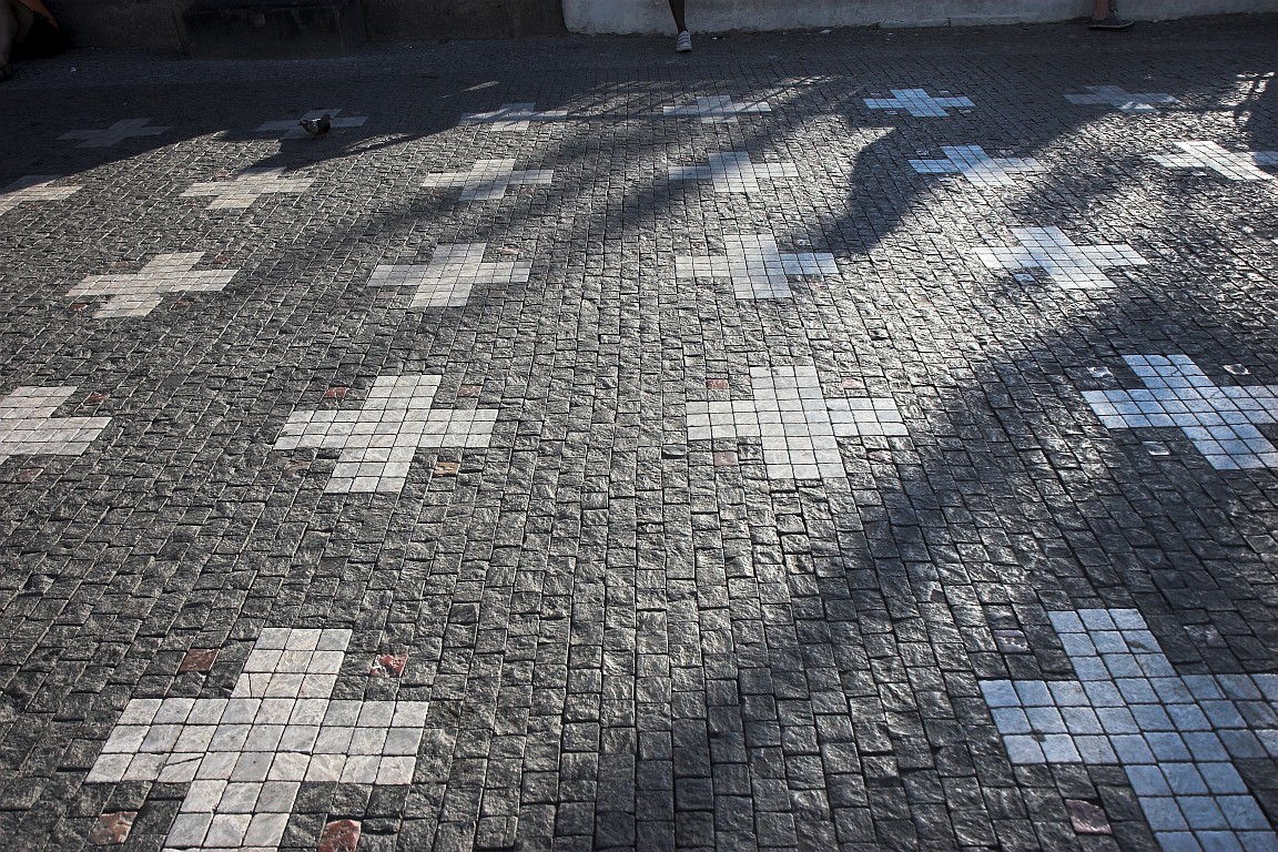 27 White Crosses