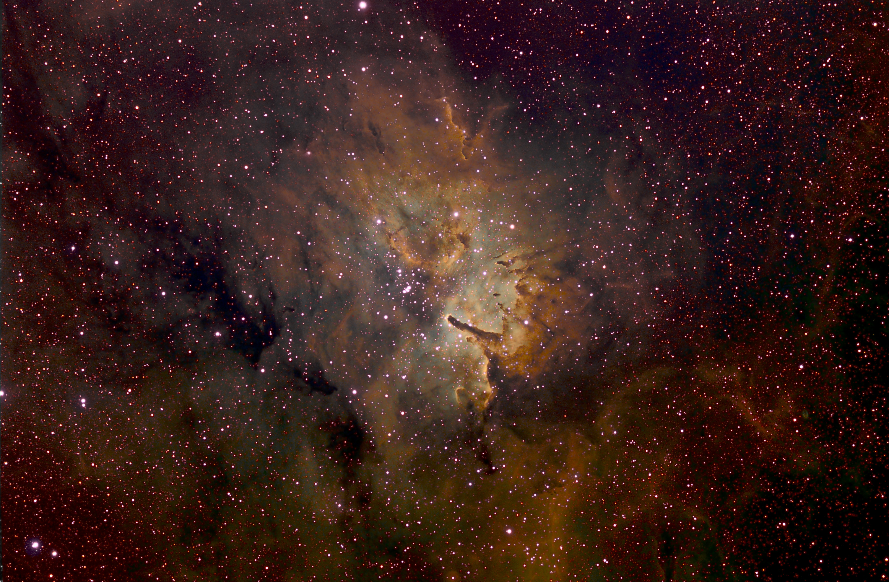 NGC 6820 [SII Ha OIII]
