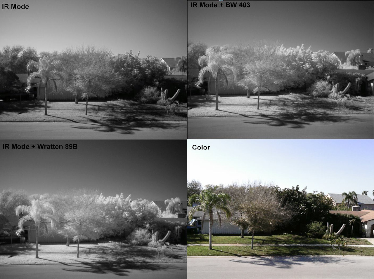 Bell+Howell S7 IR with filters