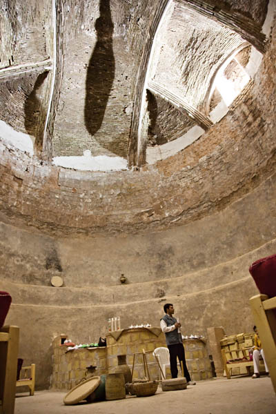 Inside the water Reservoir