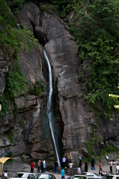 Javaher deh Road Waterfall