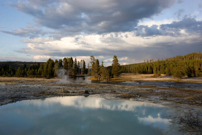 Black Sand Geyser Basin