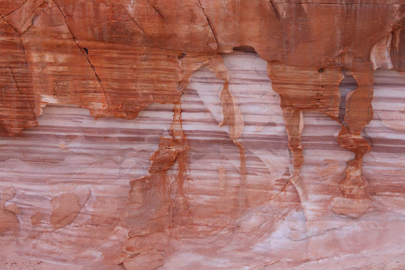 White Domes Trail, the crying wall