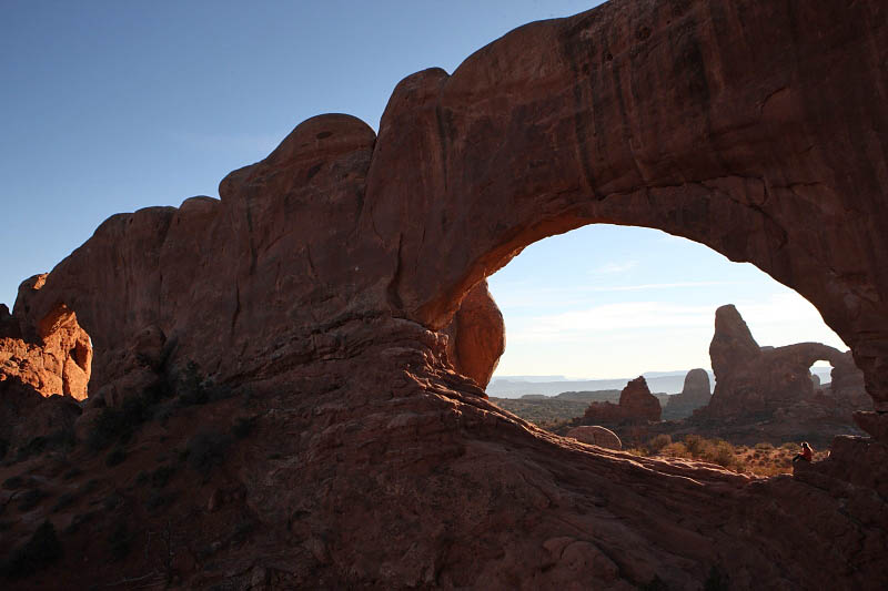 Turret Arch through North Window