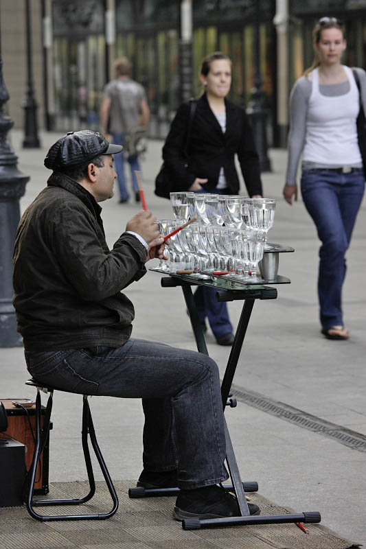 Unusual musician