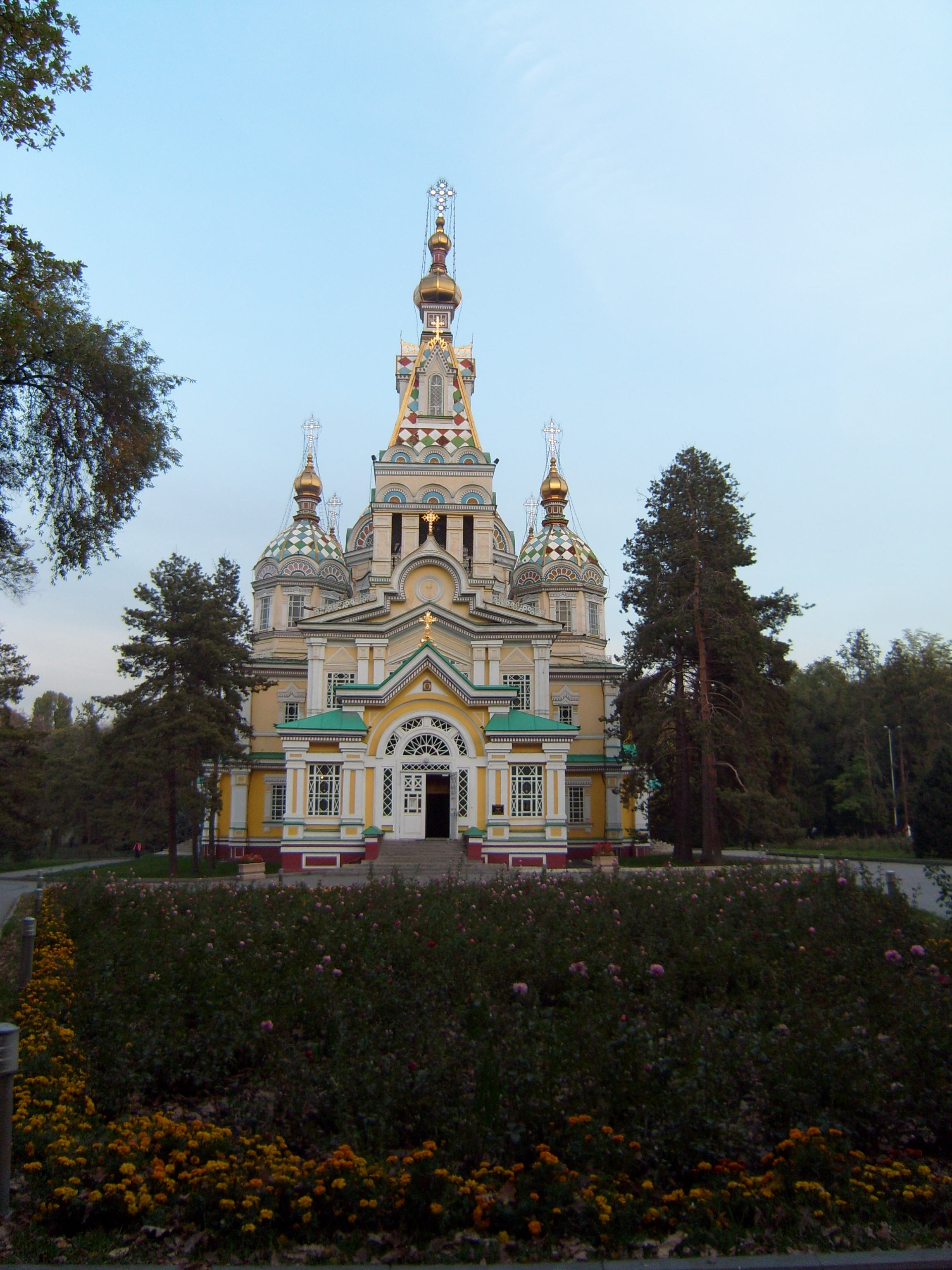 Cathedral in Panfilov Park - Almaty