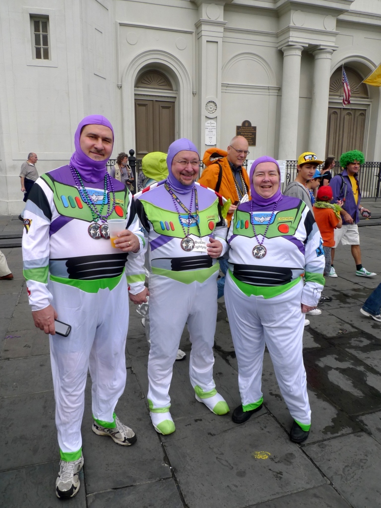 Three Buzz Lightyears