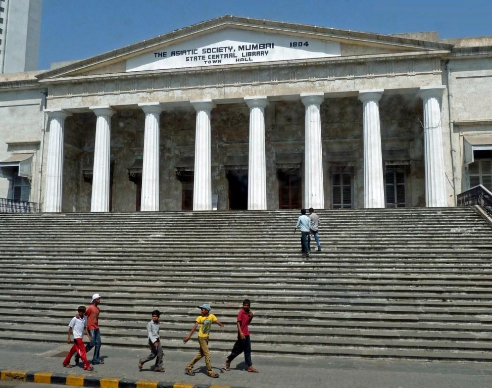 The State Central Library in Bombay Occupies the Old Colonial Town Hall (1833)