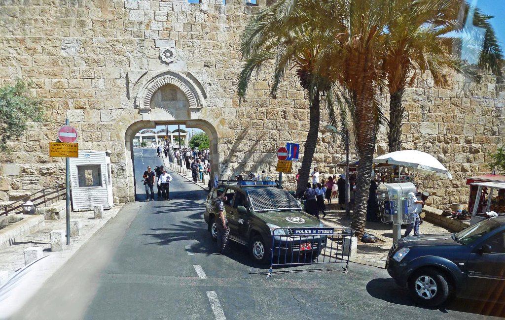 Entering The Dung Gate on the Southeast Corner of Old Jerusalem