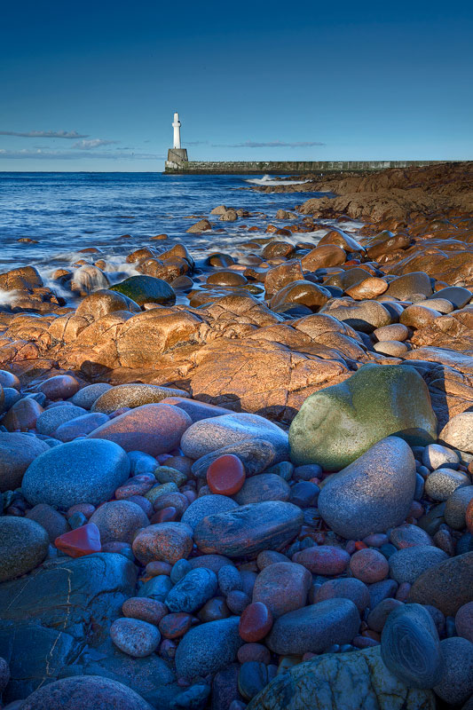 Pebbled Lighthouse