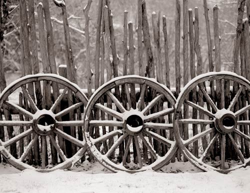 Wagon Wheels, Garden of the Gods, Colorado, 1998