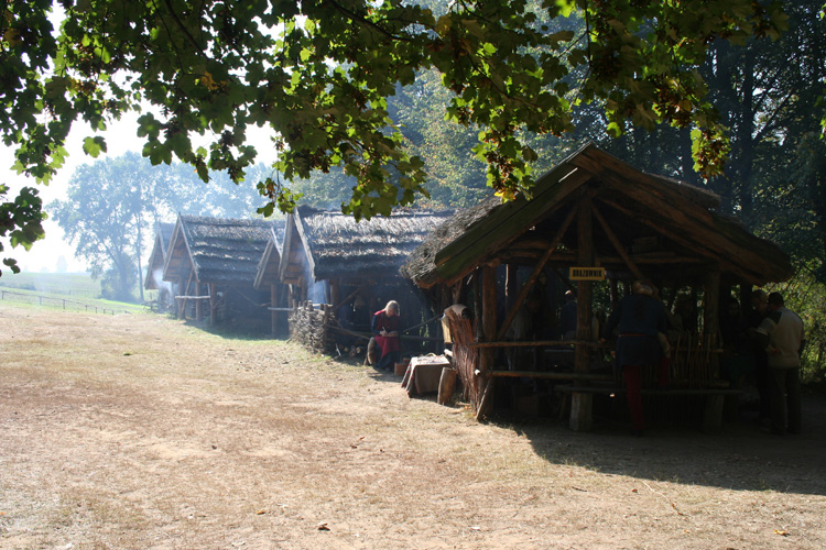 Kraal - west part of Biskupin Archaeological Reservat