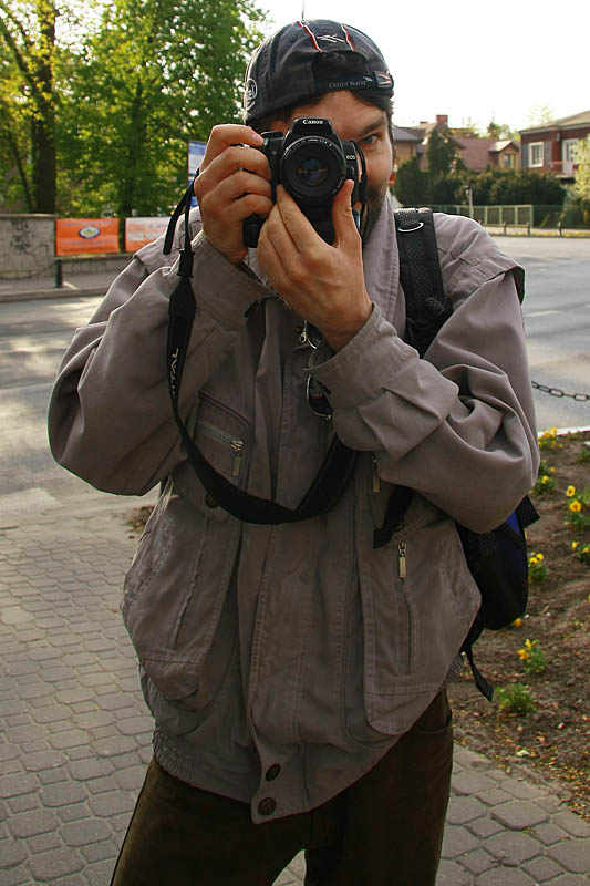 Im testing the lens EF 50mm - Phot. ukasz