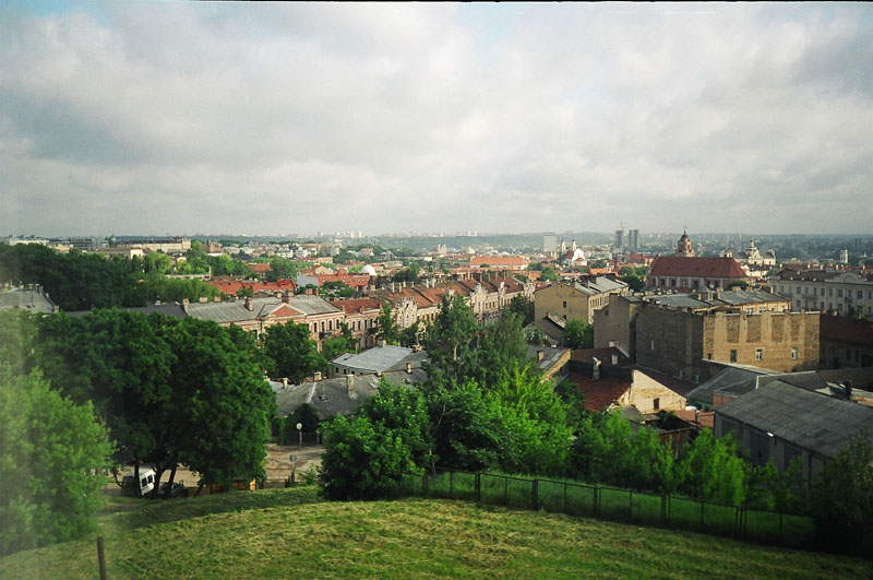 Vilnius - panorama view from Gintaras Hotel