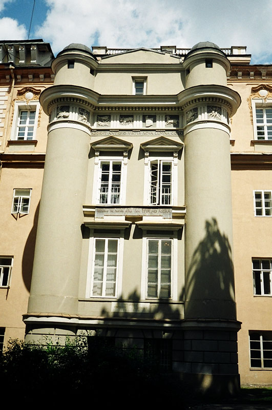 Architecture of University of Vilnius