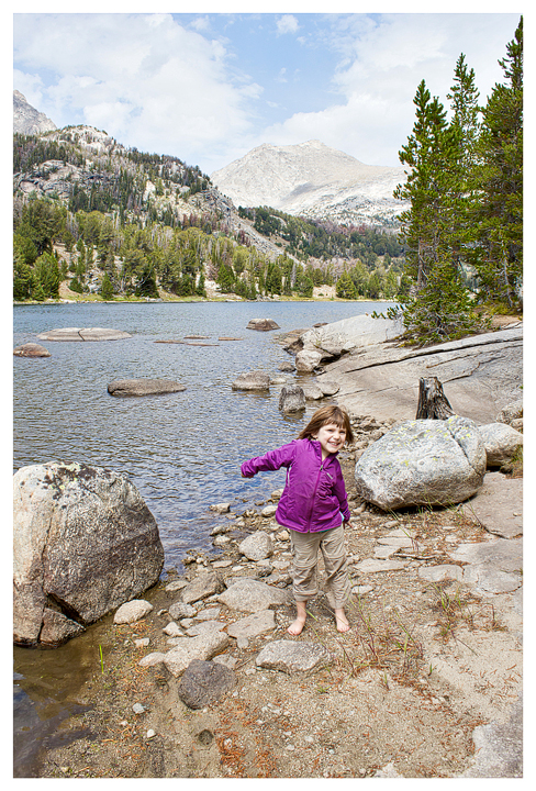 Norah at Big Sandy Lake