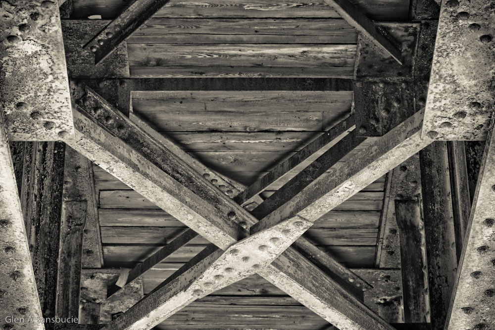 Rusty Support Beams