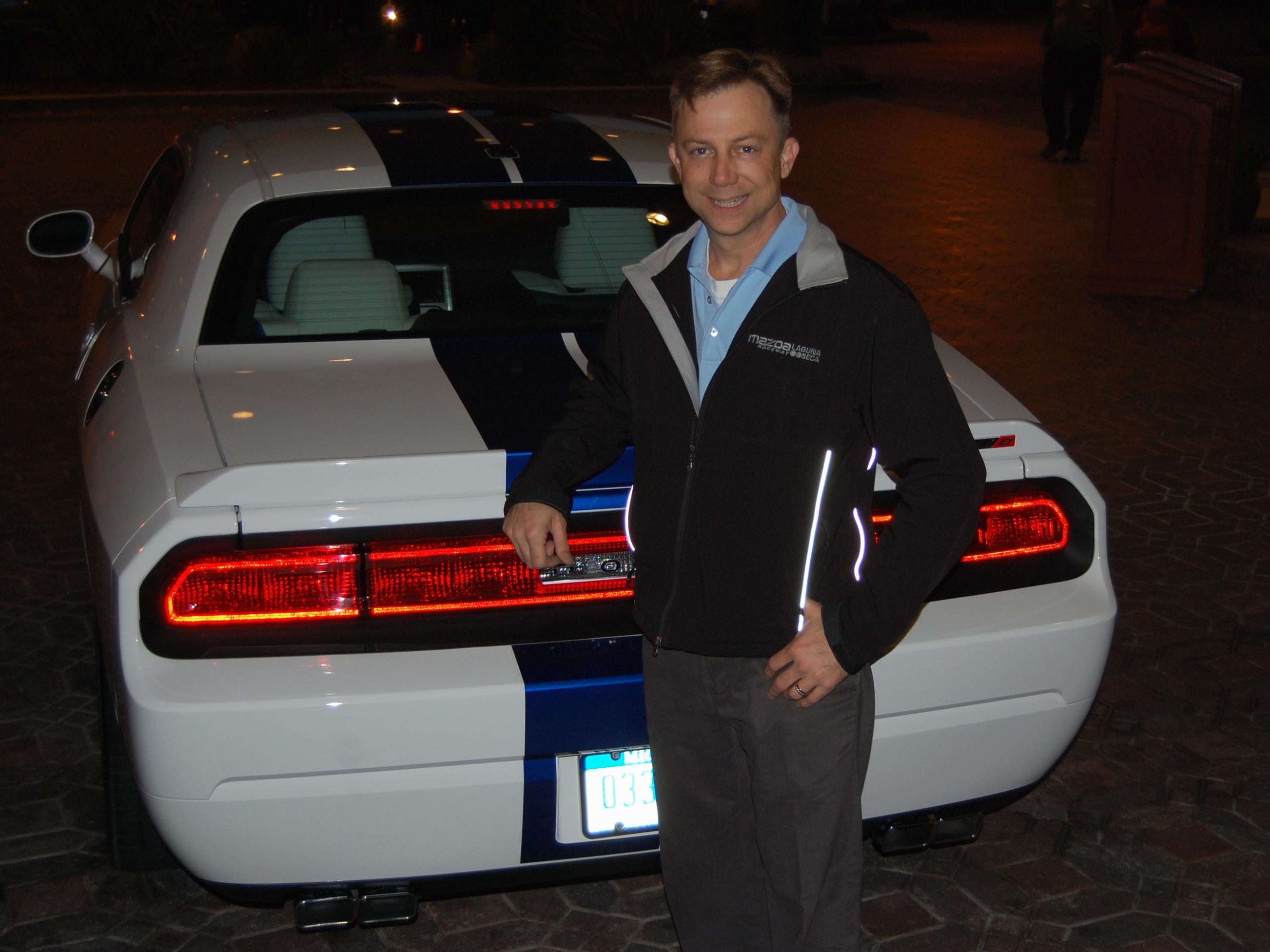 Dave with Dodge Challenger 392 Hemi
