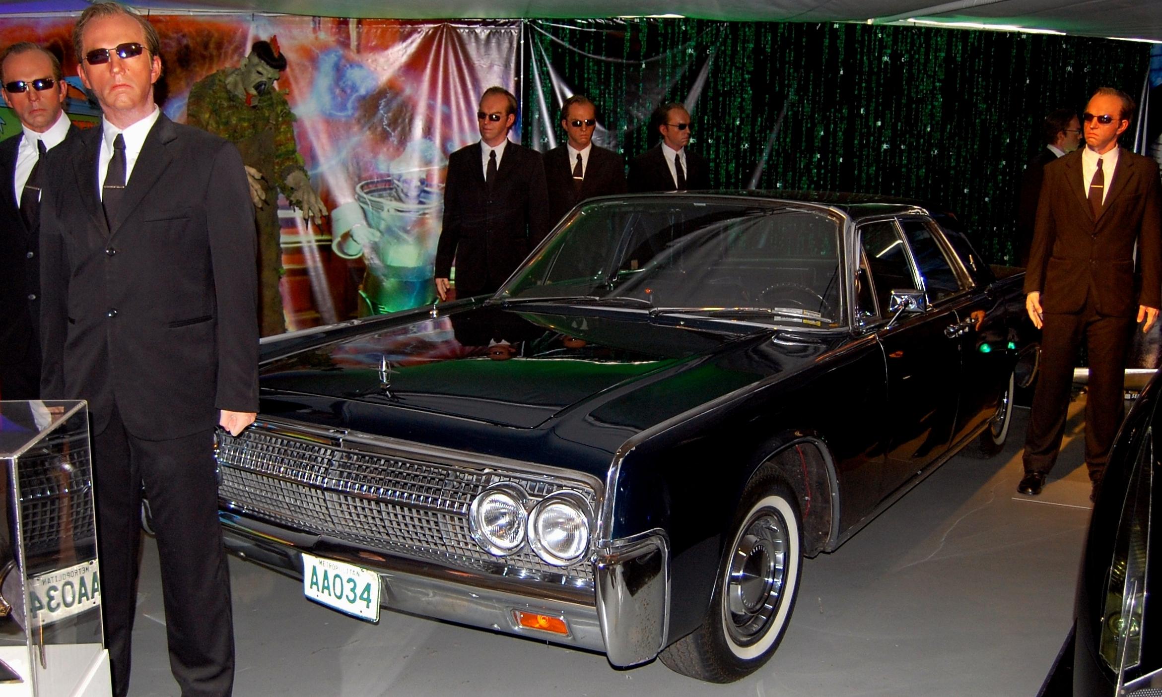 1963 Lincoln Continental from Matrix movie