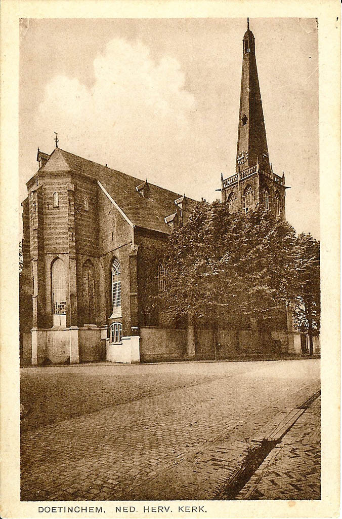 Doetichem, NH kerk, circa 1930