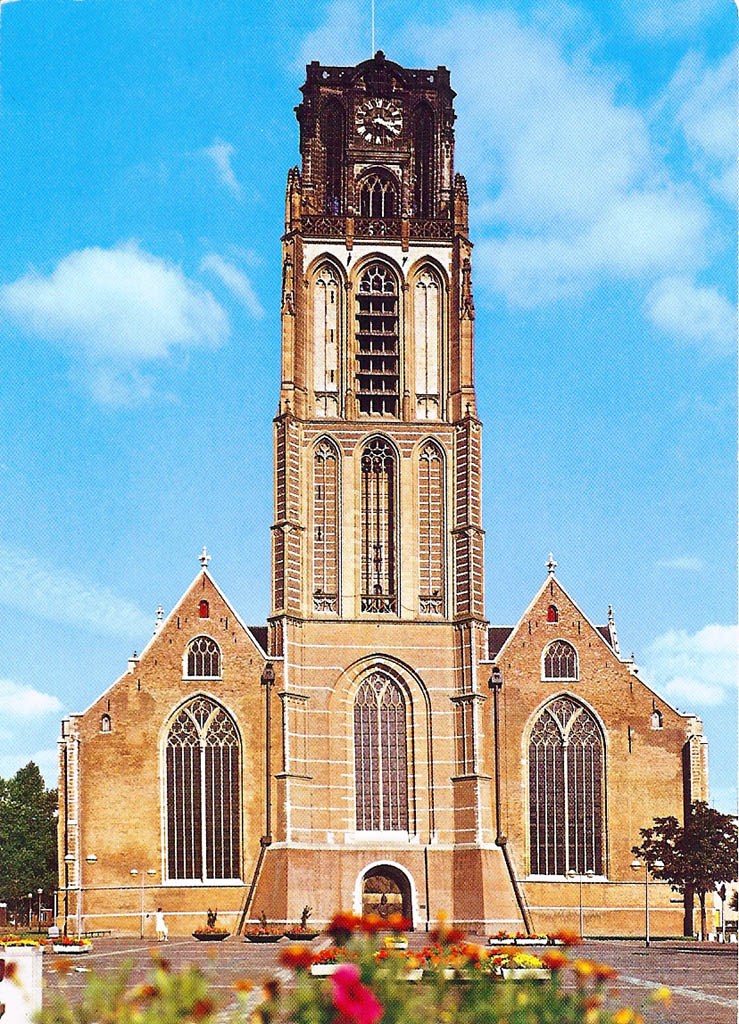 Rotterdam, Grote of St Laurenskerk, circa 1980
