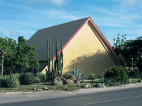 Curacao, Willemstad, geref kerk vrijgem, 2004