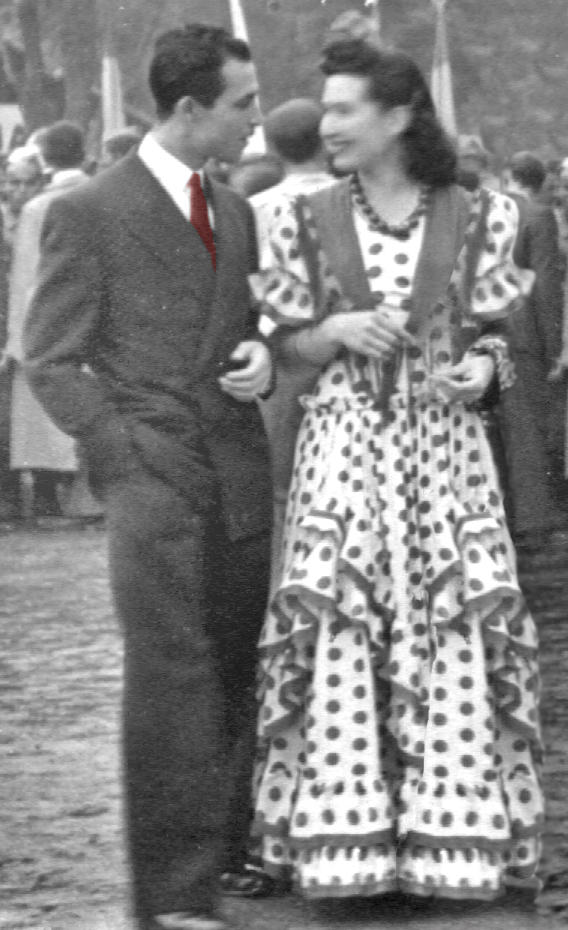 Juan Rojas y Rosario Romero - Feria de Sevilla 1935.jpg
