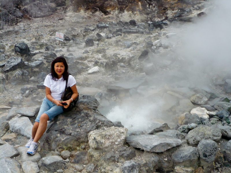 tangkuban parahu volcano crater
