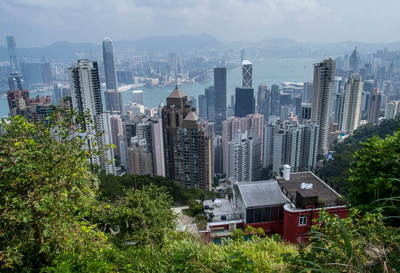 Victoria Peak Overlooking Hong Kong 
