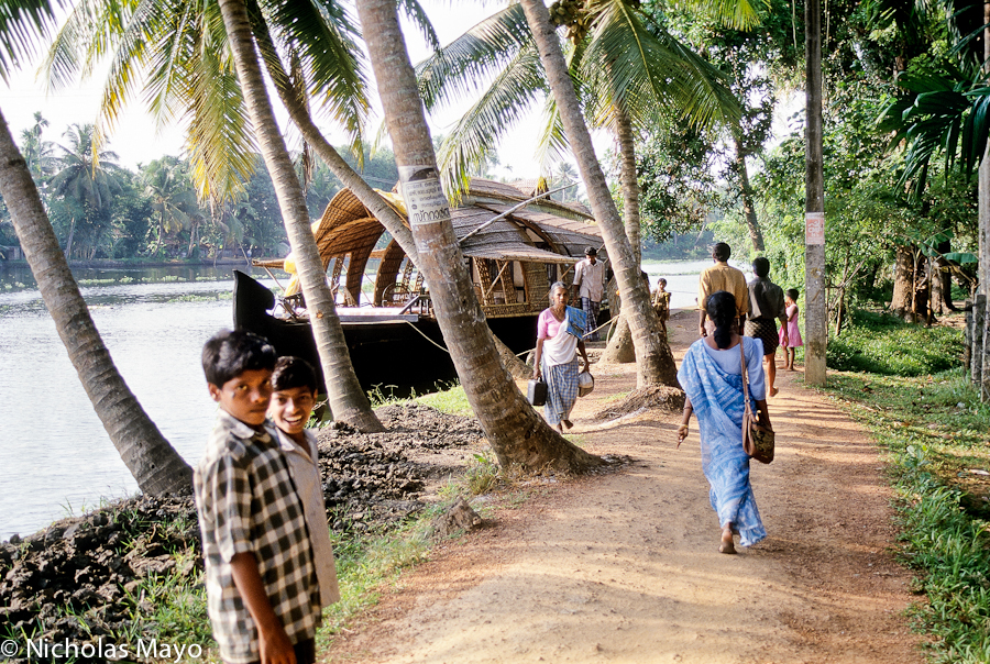 India (Kerala) - Backwater Boat
